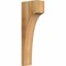Ekena Millwork Huntington Rough Sawn Corbel, Western Red Cedar, 4"W x 8"D x 24"H COR04X08X24HUN00RWR - alternate 1
